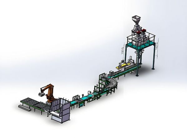 机械手包装码垛机